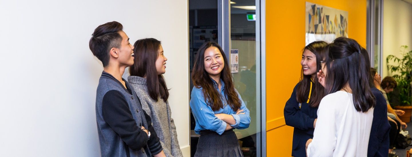 Group talking together