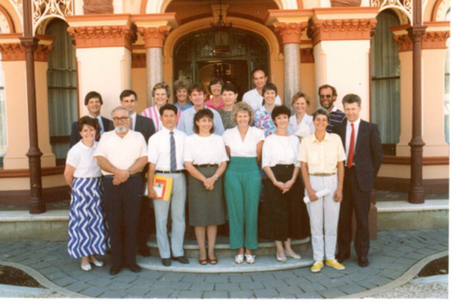 Inaugural staff